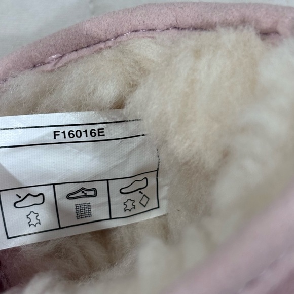 UGG Jesse Bow II Pink Baby Girl Crib Booties US 0/1 - Picture 9 of 10